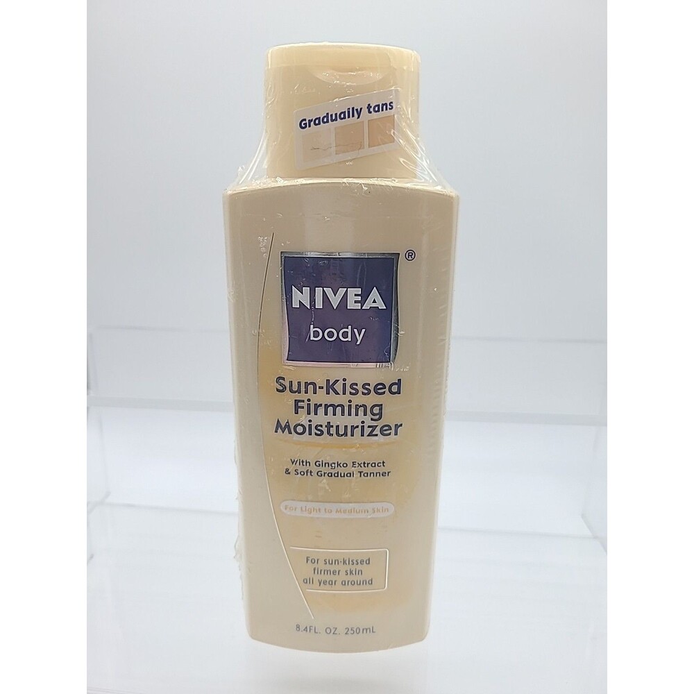 Nivea Sun Kissed Firming Moisturizer Lotion Soft Tanner Light Medium Skin HTF